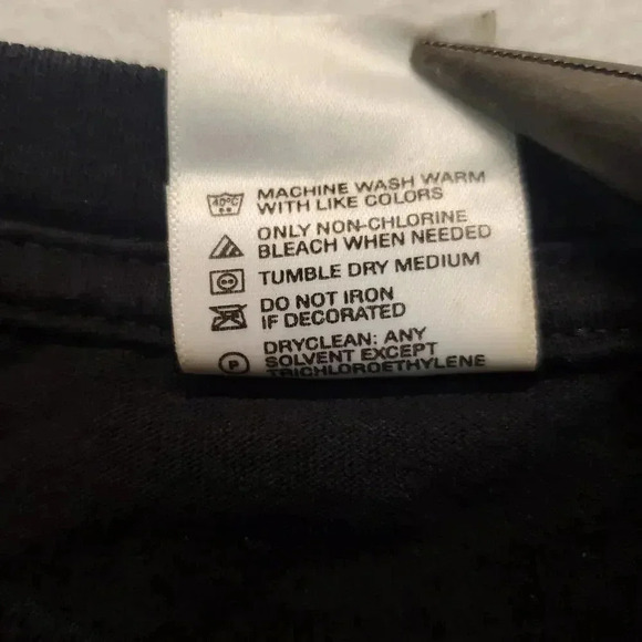 Smokin Bowls Vermont Graphic Long Sleeve T Shirt Black Red Bar Anvil Cotton Sz L - Picture 15 of 15